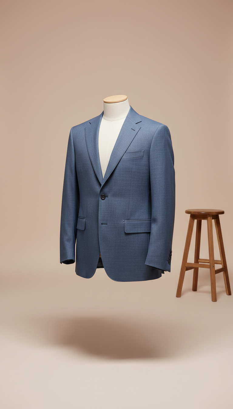 Slate Blue 2-Piece Suit