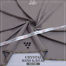 Binafzaal Crystal  Pale Tube  Premium Boski - Unstitched 2 Piece Suit Fabric*